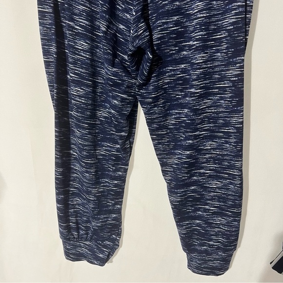 Shosho Jogger Bundle Speckled Blue and Striped Pants Size Small - Picture 6 of 7